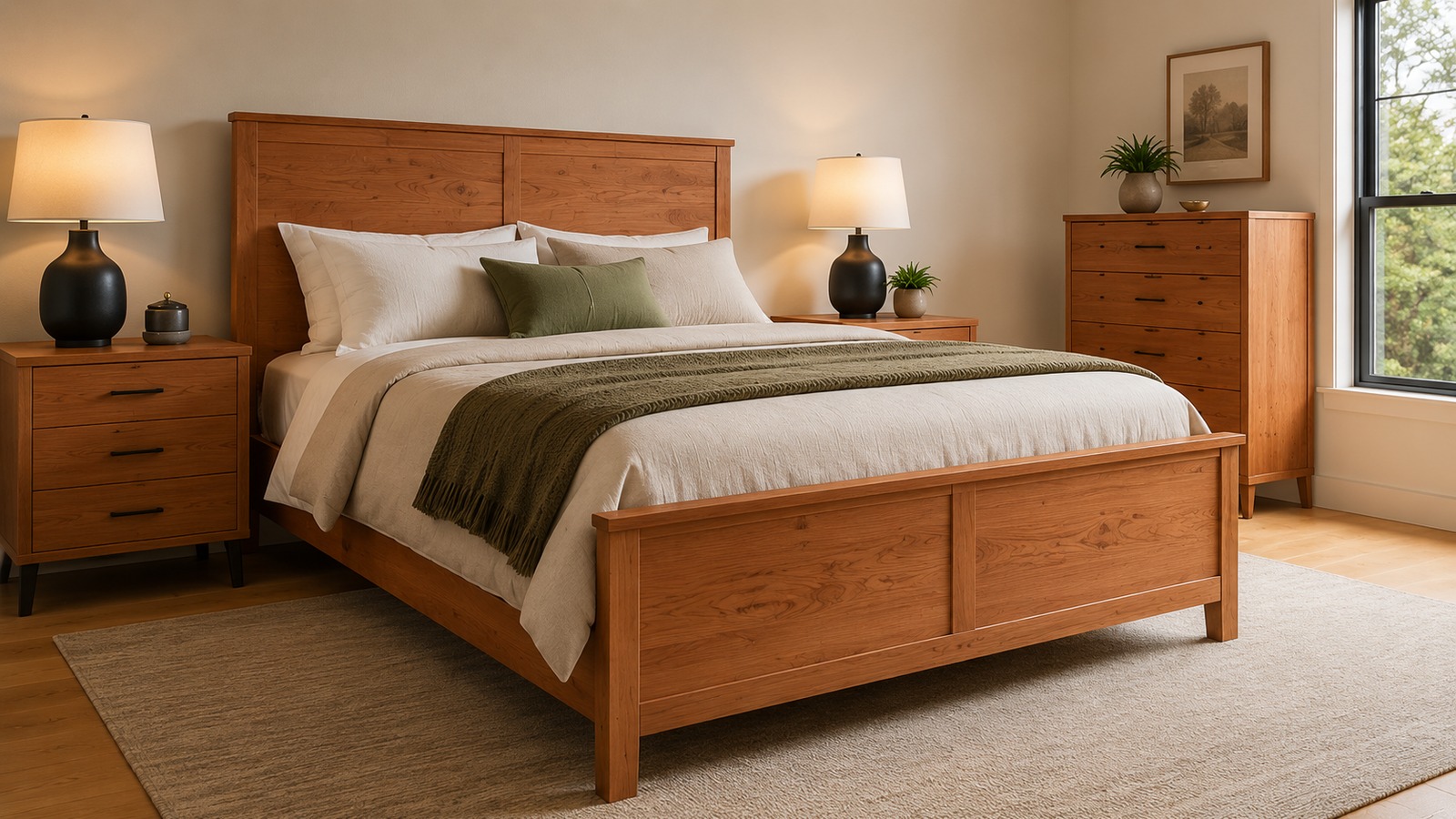 Cherry Bedroom Set Cherry Bedroom Set