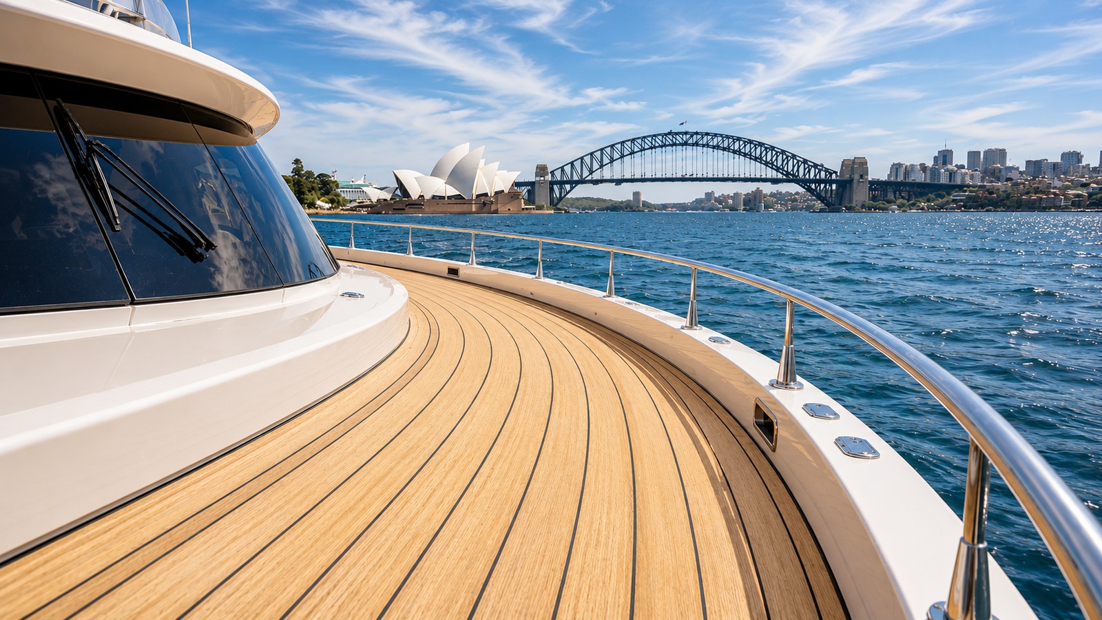 Iroko Yacht Deck Sydney Harbour Iroko Yacht Deck Sydney Harbour